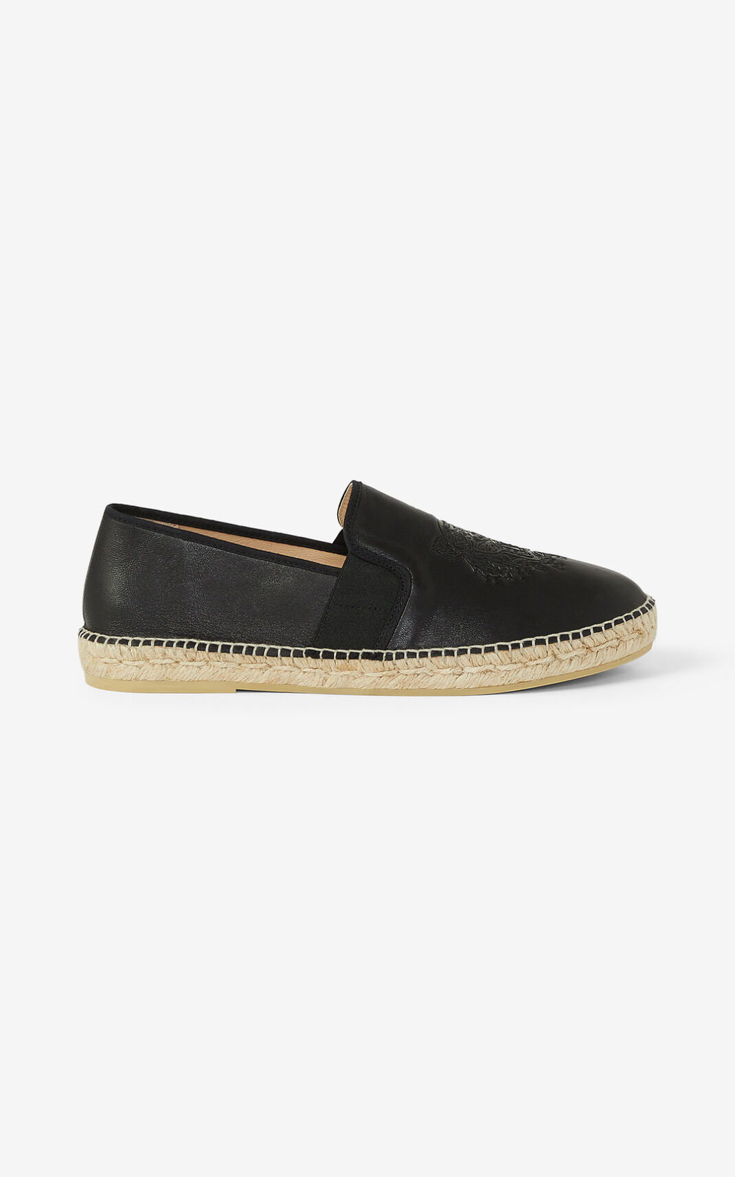 Kenzo Elasticated Läder Tiger Espadrillos Herr | 85461-WOUN